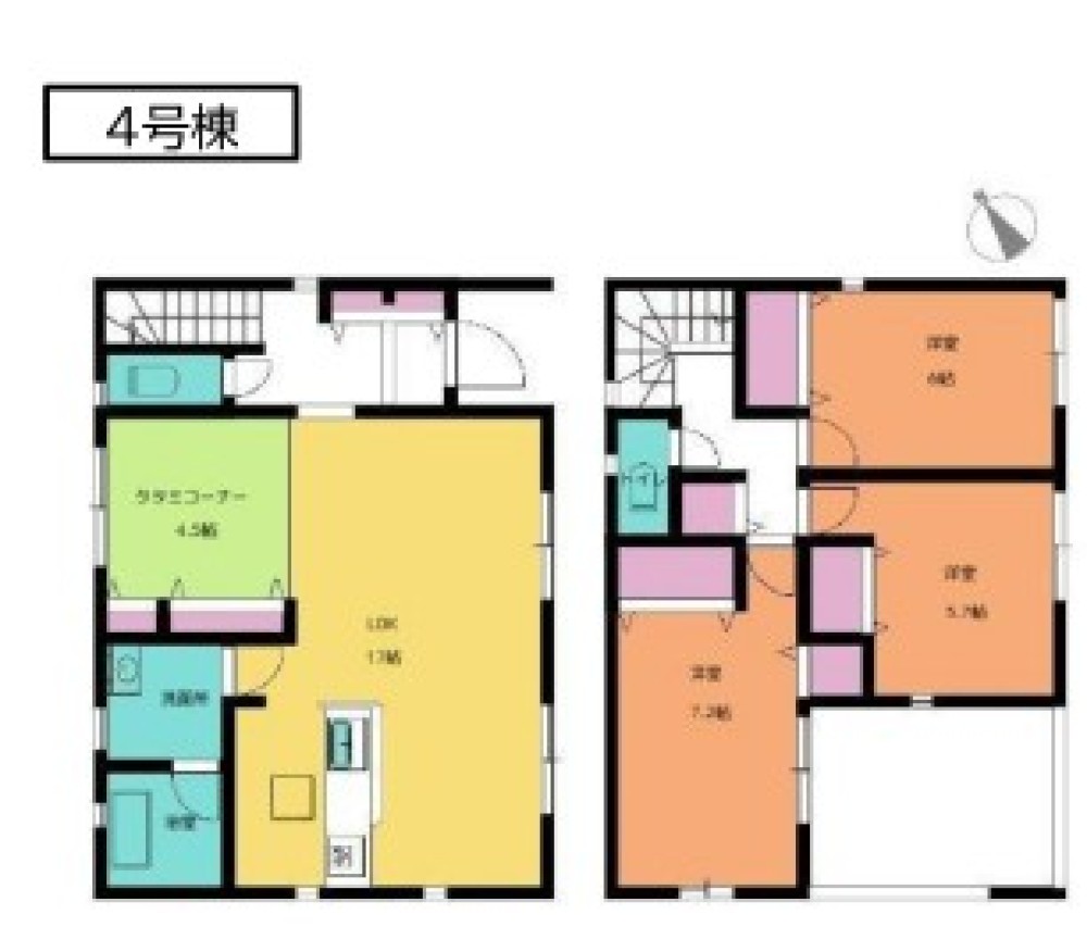 豊田市千足町第3　全4棟　4号棟 画像1