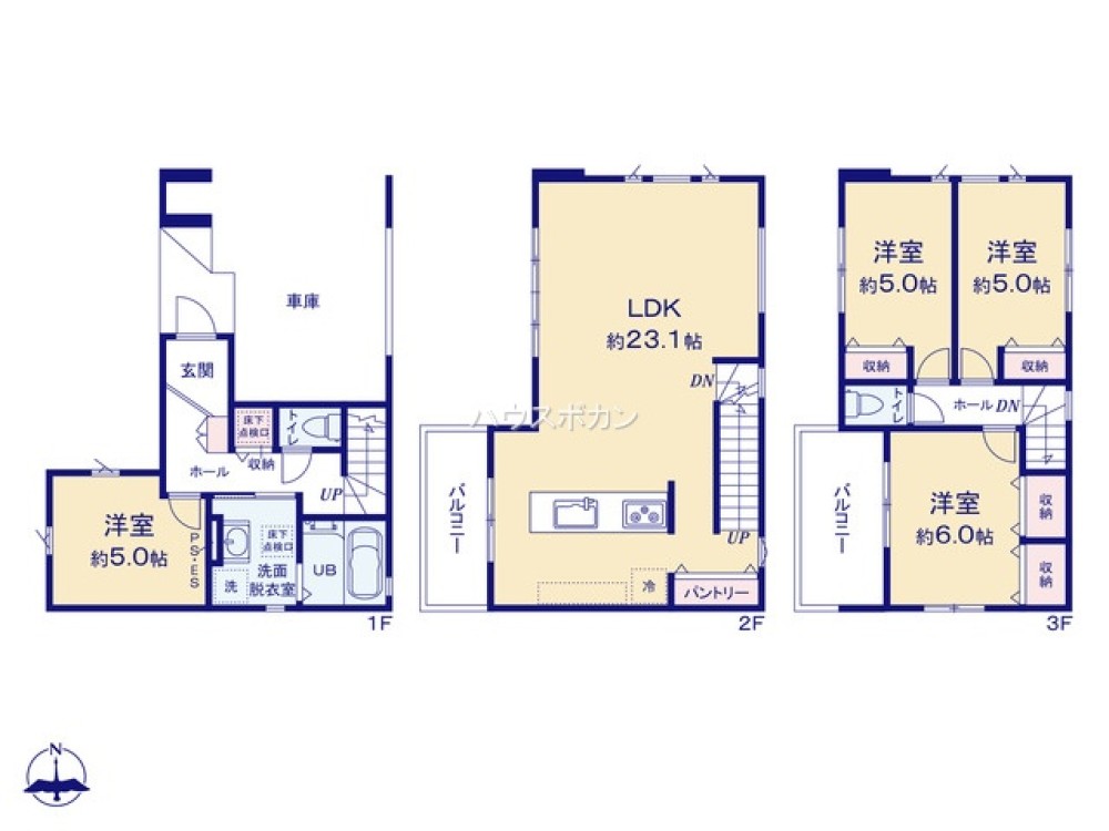 名古屋市中村区荒輪井町　1期　全1棟　1号棟 画像2