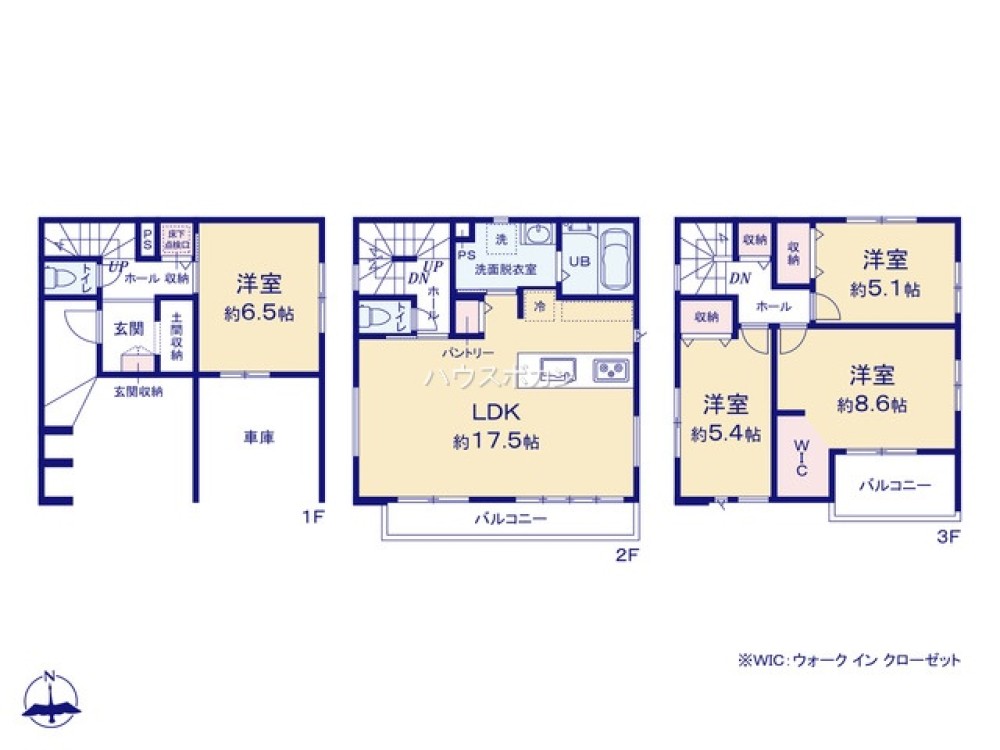 名古屋市中村区角割町　2期　全3棟　1号棟 画像4