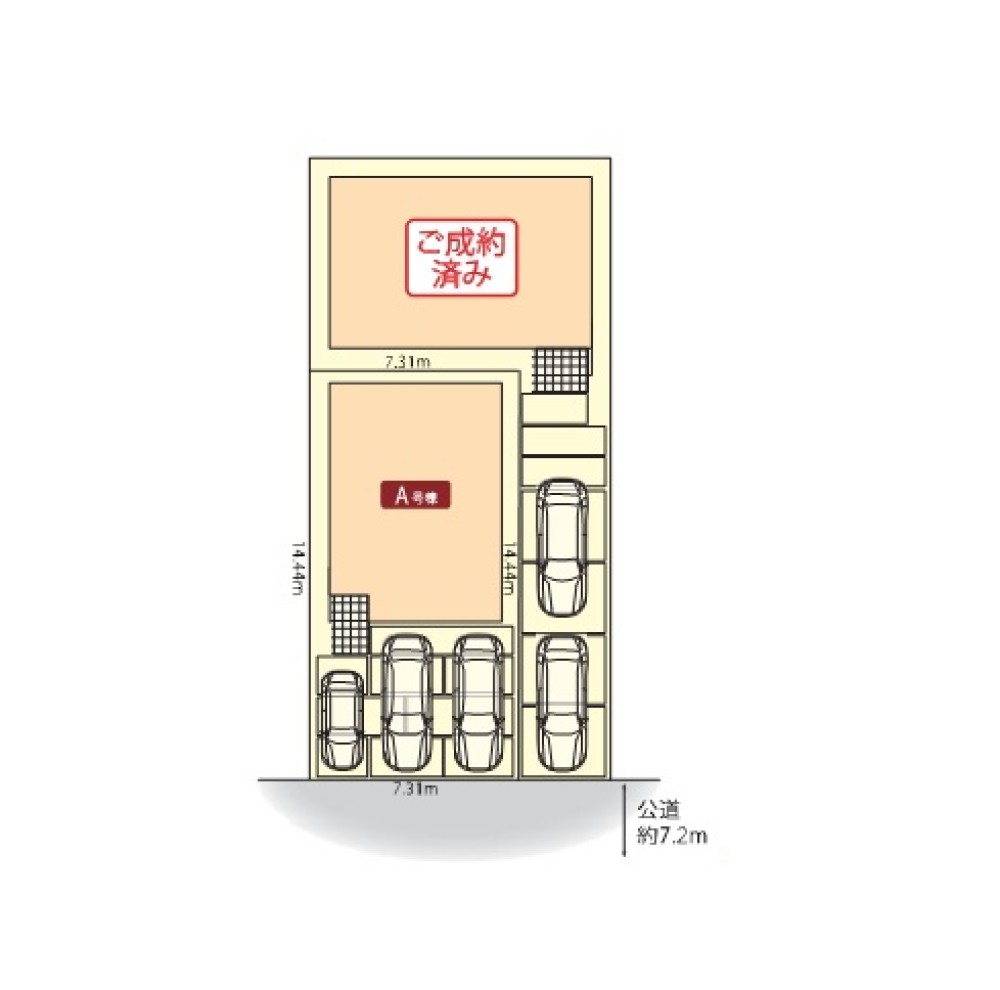 名古屋市中川区元中野町　3期　全2棟　A号棟 画像1