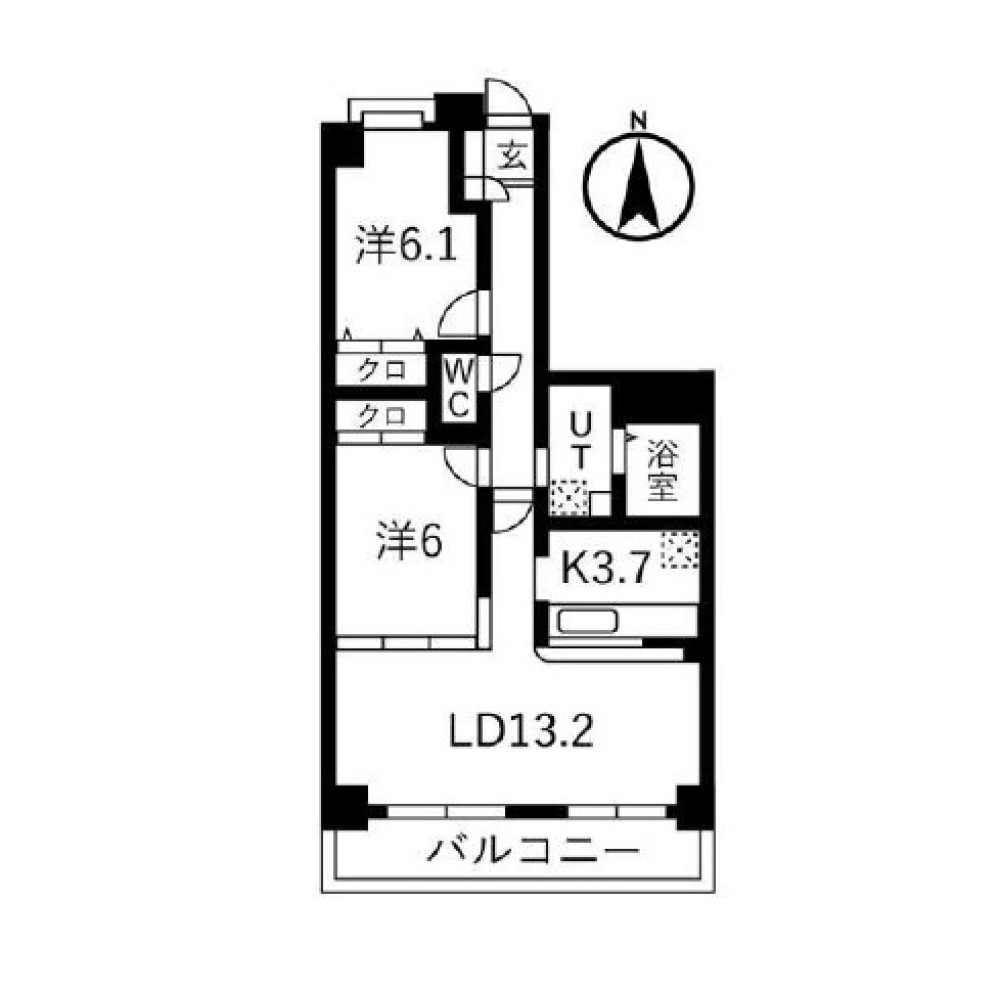 シャトレ愛松名駅南 画像1