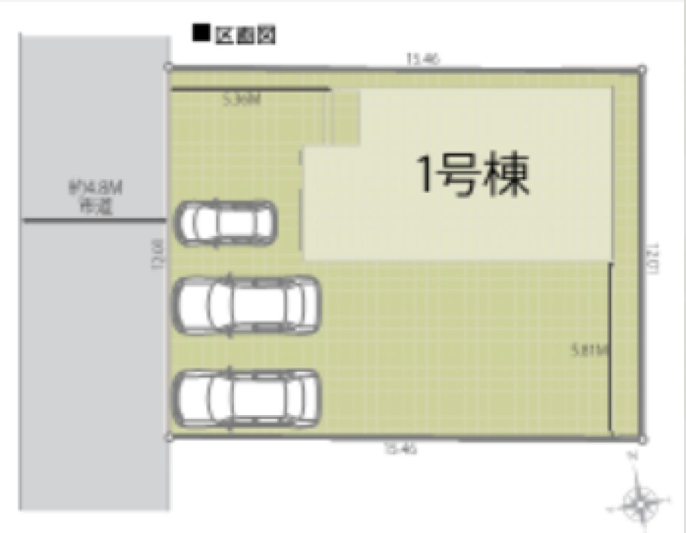 西尾市一色町第1期　全1棟　1号棟 画像2