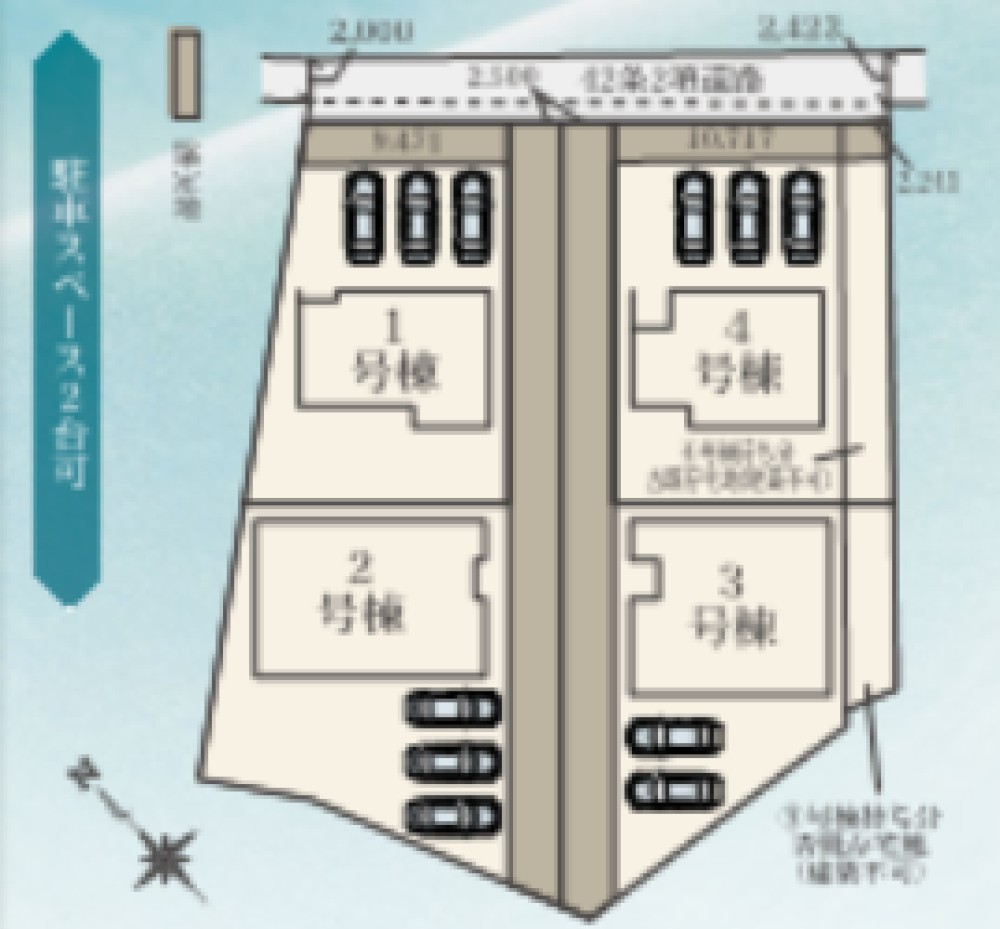 西尾市西浅井町第1期　全4棟　3号棟 画像2