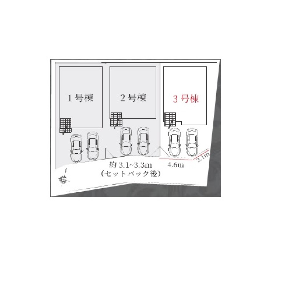 名古屋市中村区城屋敷町　2期　全3棟　3号棟 画像1