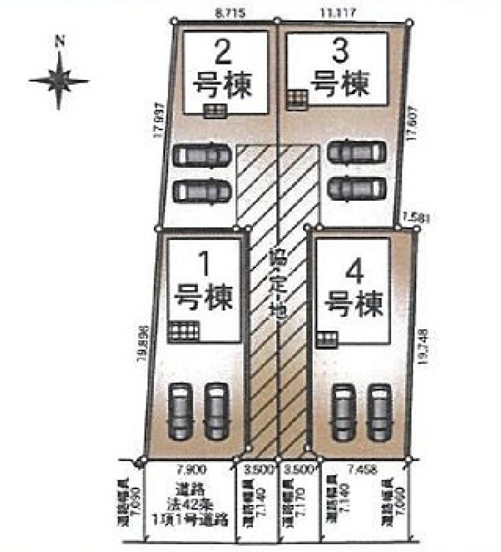 碧南市松江町　第2　全4棟　2号棟 画像1