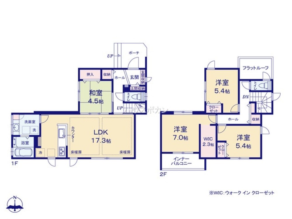 インナーバルコニーの4LDKです！