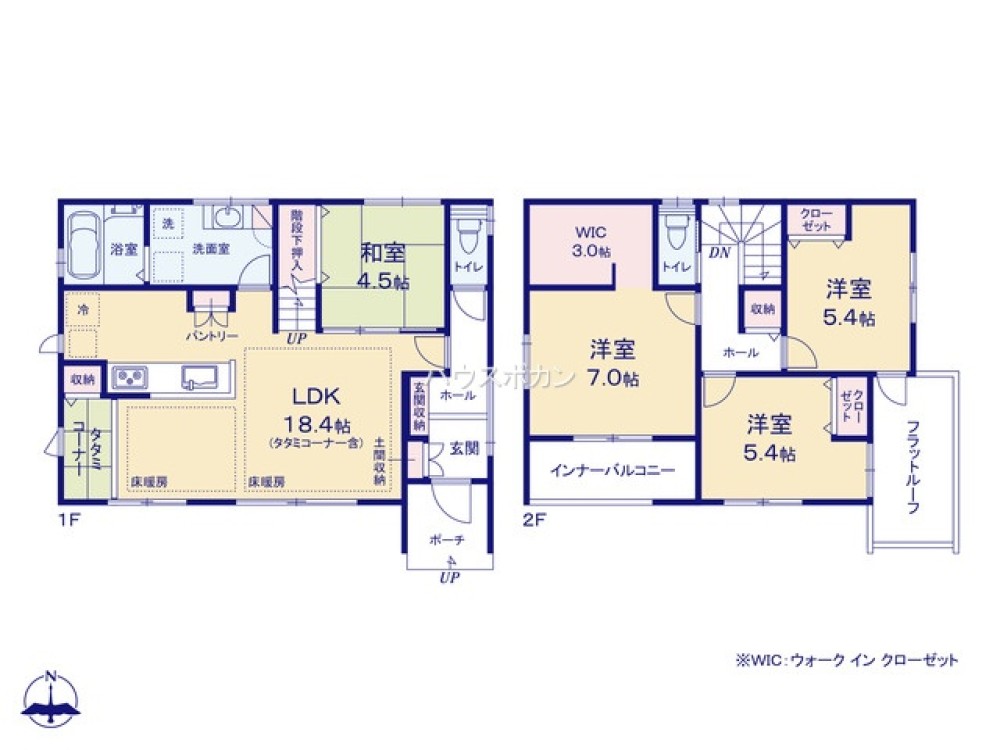 日当りの良い4LDKです！