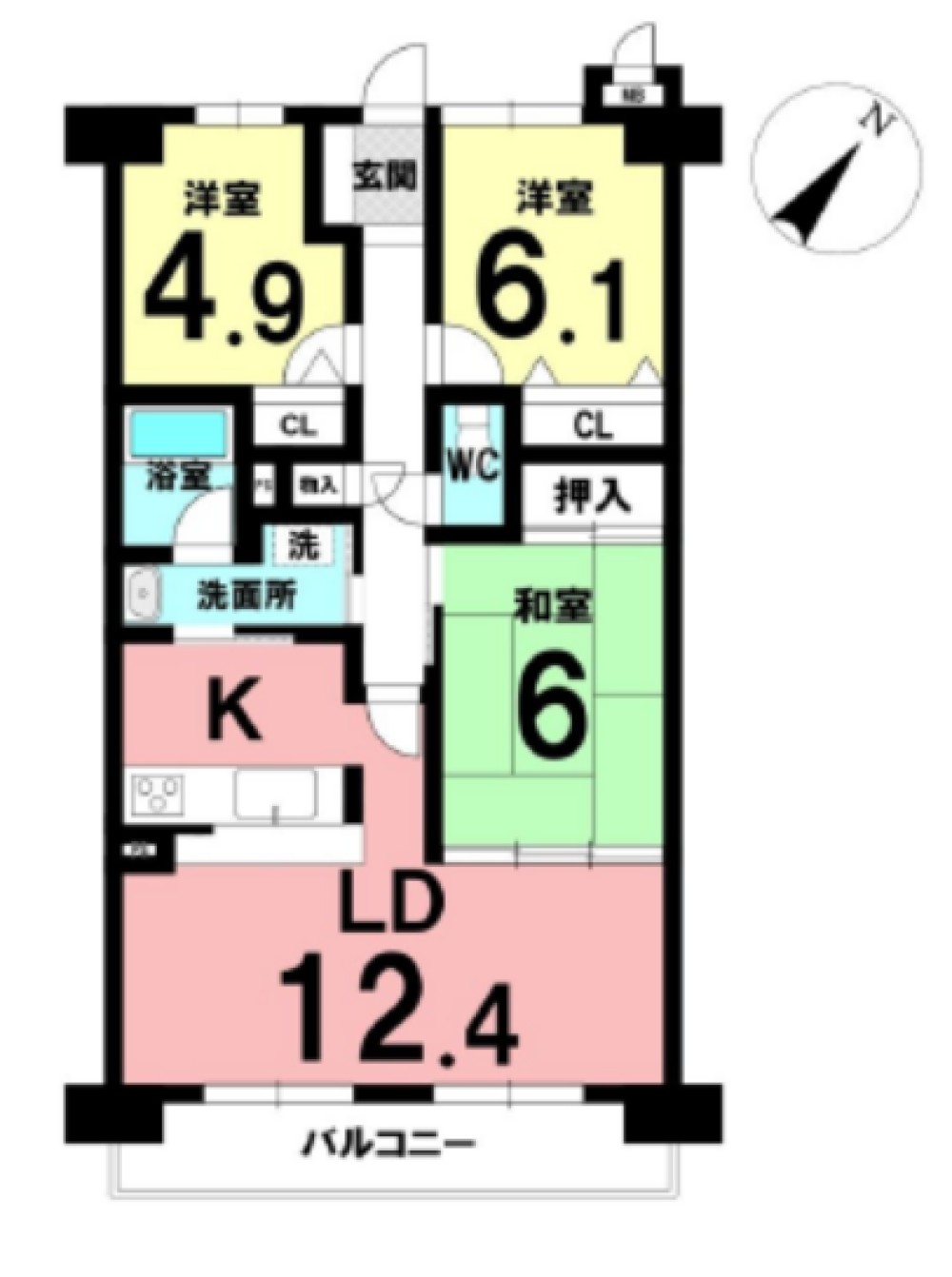 ダイアパレス岡崎南公園西棟 画像1