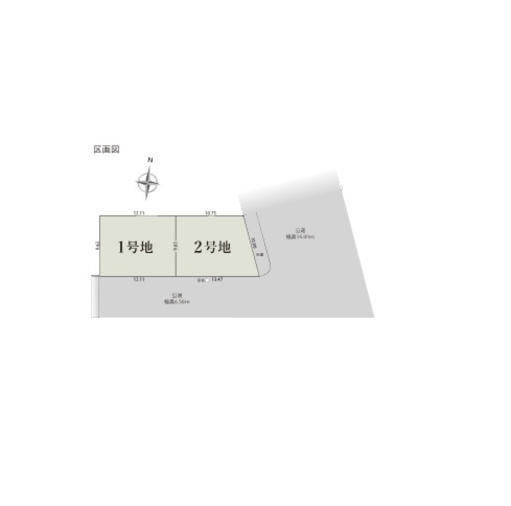 名古屋市西区長先町　全2区画　2号地 画像1