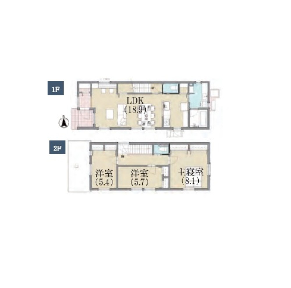 みよし市三好町　全3棟　1号棟 画像2