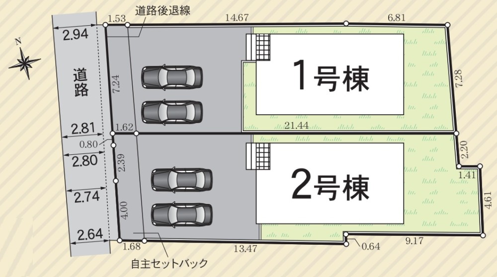 小牧市東田中第11　全2棟　1号棟 画像1