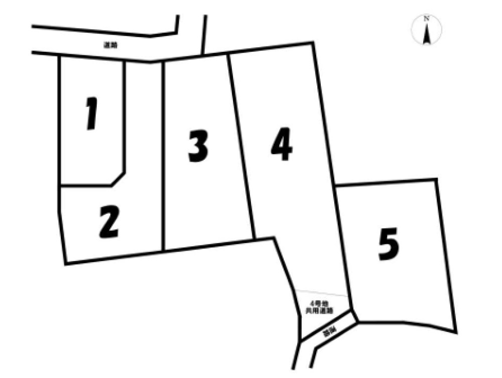 豊橋市大村町　全5区画　2号地 画像1