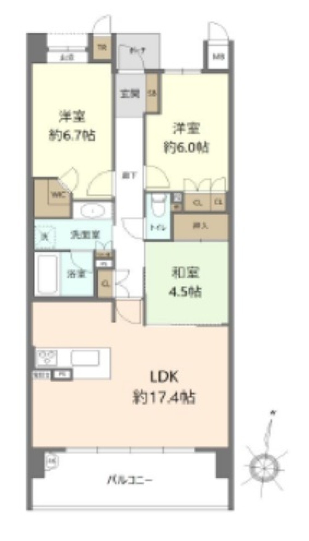 プリオール名東引山 画像1