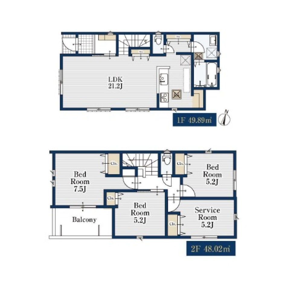 名古屋市中村区下米野町209②　全2棟　2号棟 画像2