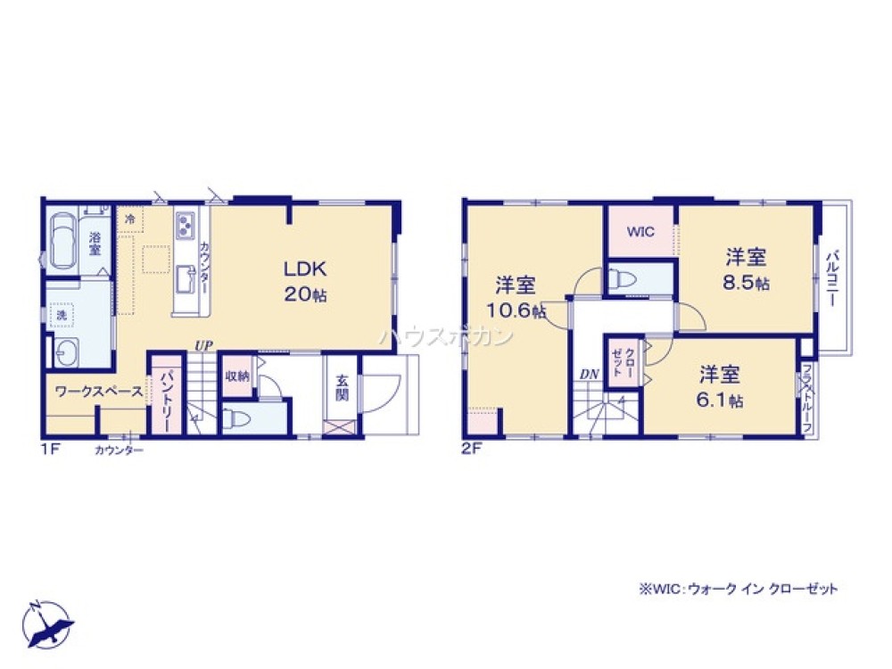 名古屋市名東区大針三丁目　1期　全5棟　3号棟 画像5