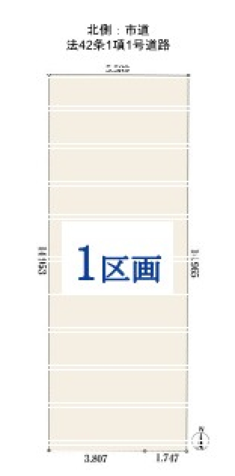 名古屋市中村区大正町313①　全1区画　1区画 画像1