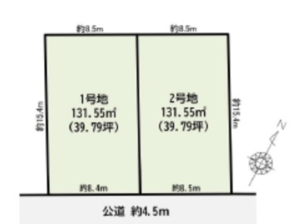 日進市南ケ丘一丁目　全2区画　1号地 画像5