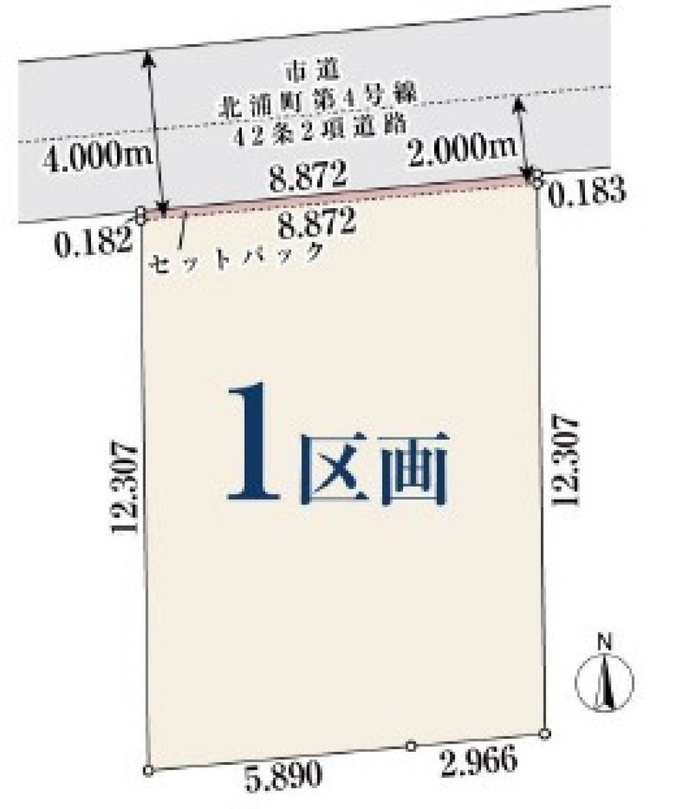 名古屋市中村区北浦町039①　全1区画　1区画 画像1