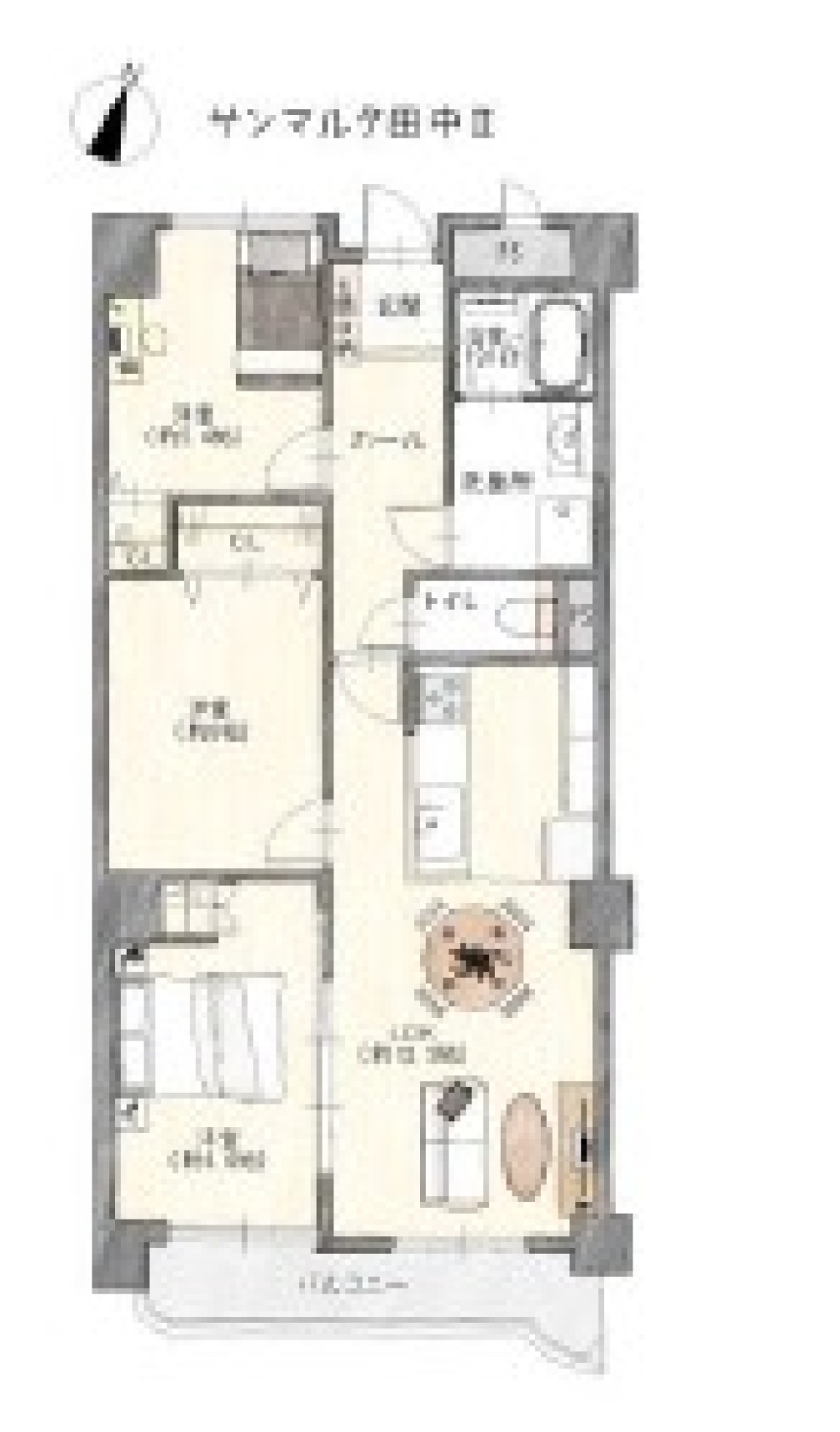 サンマルタ田中Ⅱ 画像1