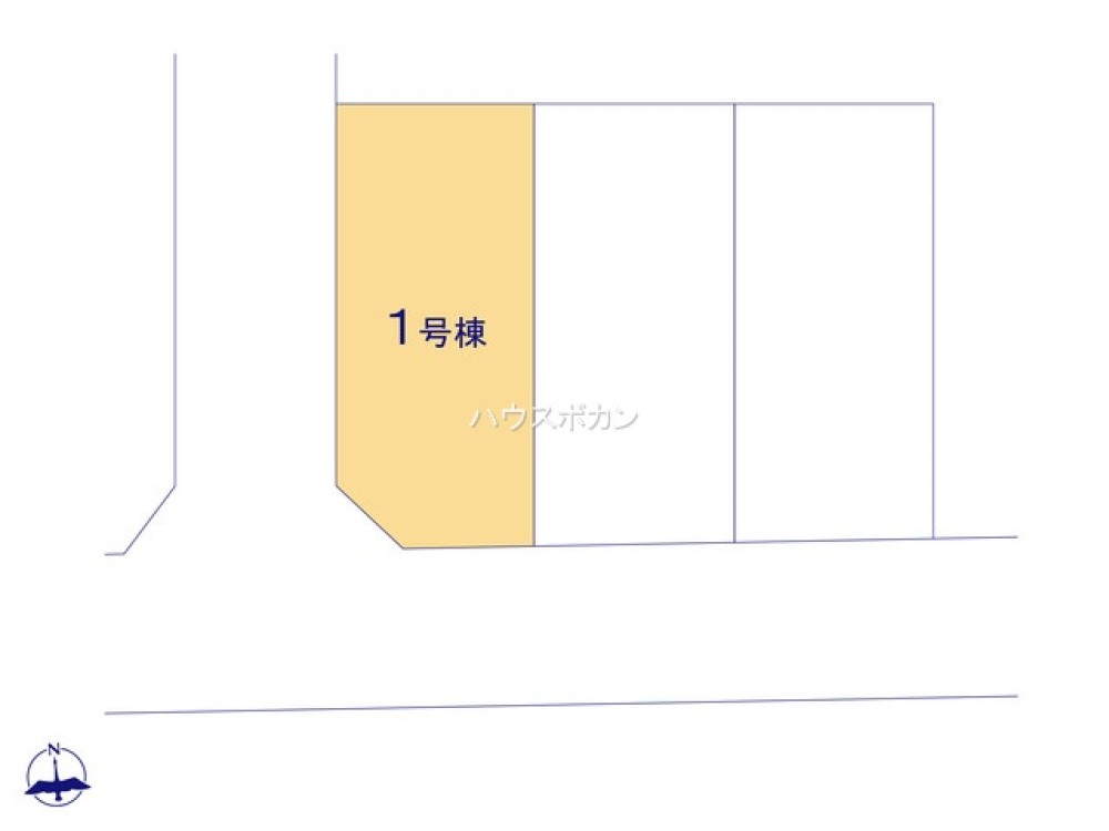 半田市花田町一丁目　全3棟　1号棟 画像1