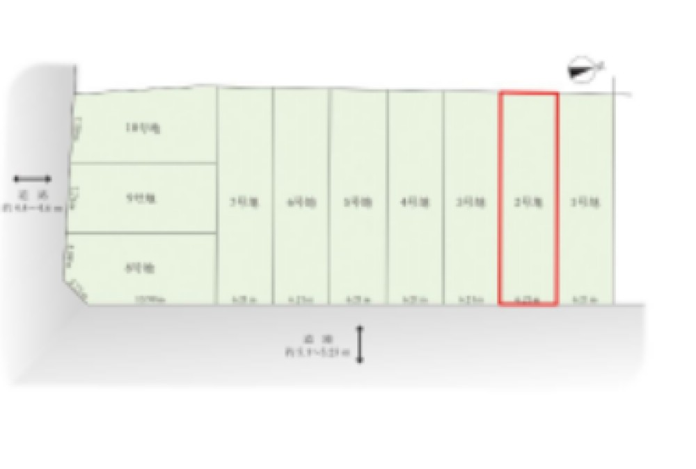 一宮市大和町　馬引5期　2号地 画像1