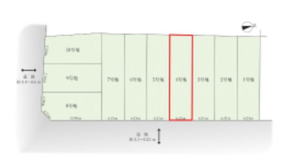 一宮市大和町　馬引5期　4号地 画像1