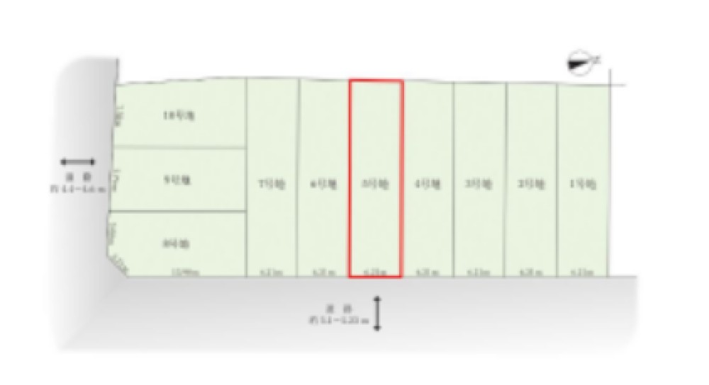 一宮市大和町　馬引5期　5号地 画像1