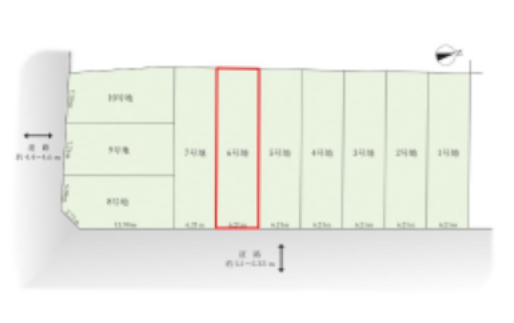 一宮市大和町　馬引5期　6号地 画像1