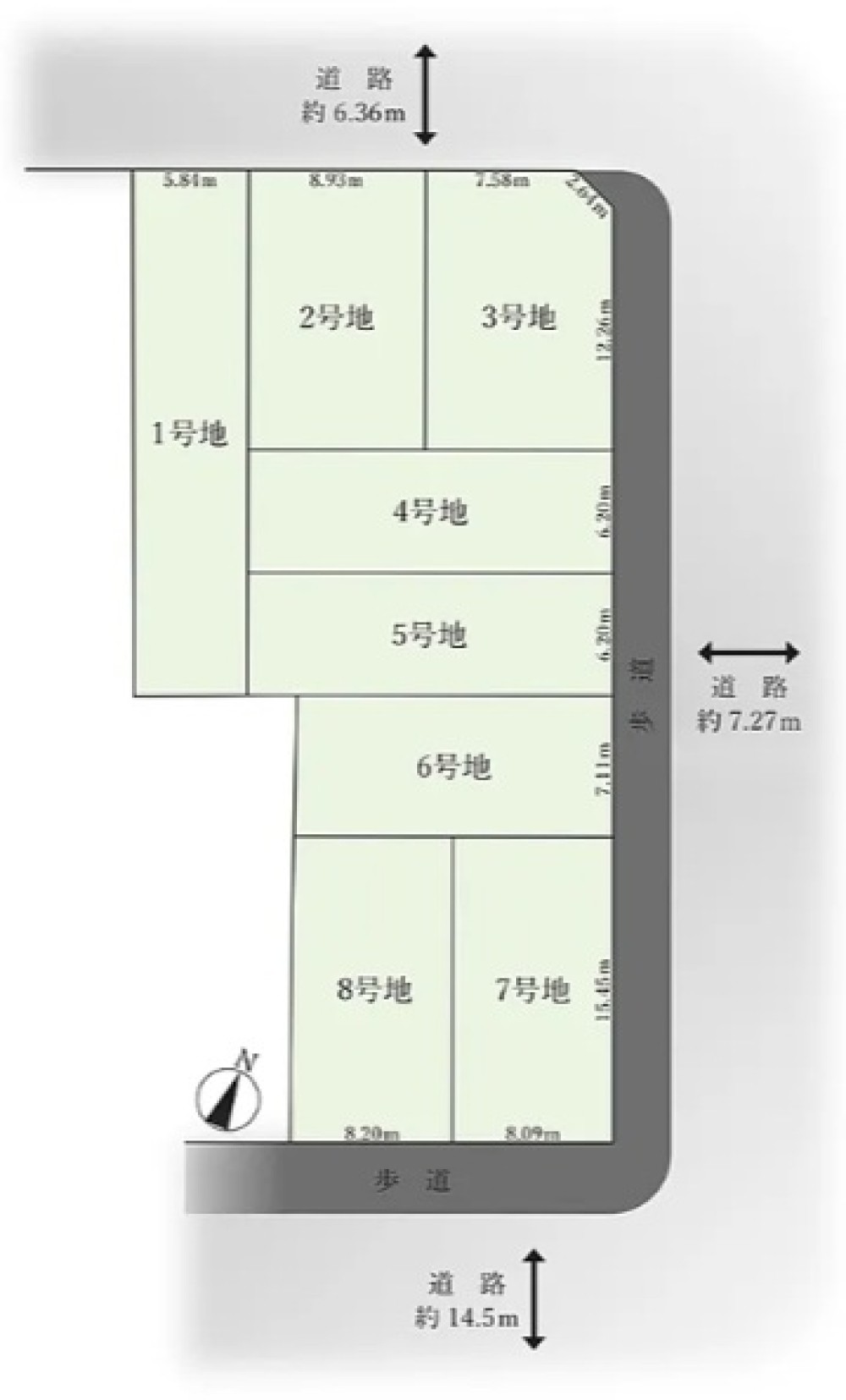 名古屋市南区北内町　3期　全8区画　4号地 画像1
