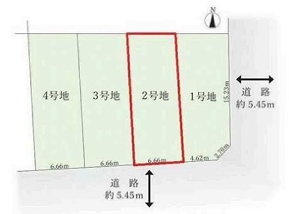 名古屋市中川区小本本町　4期　全4区画　2号地 画像1