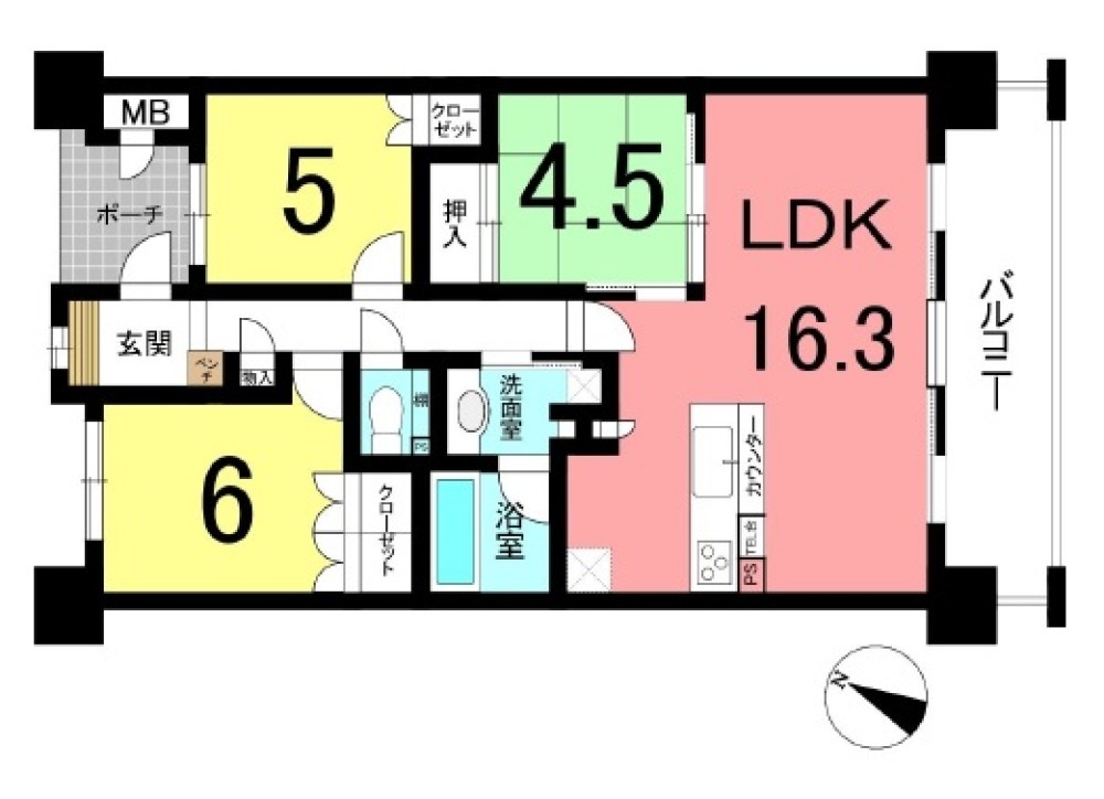 ユーハウス名和東 画像1