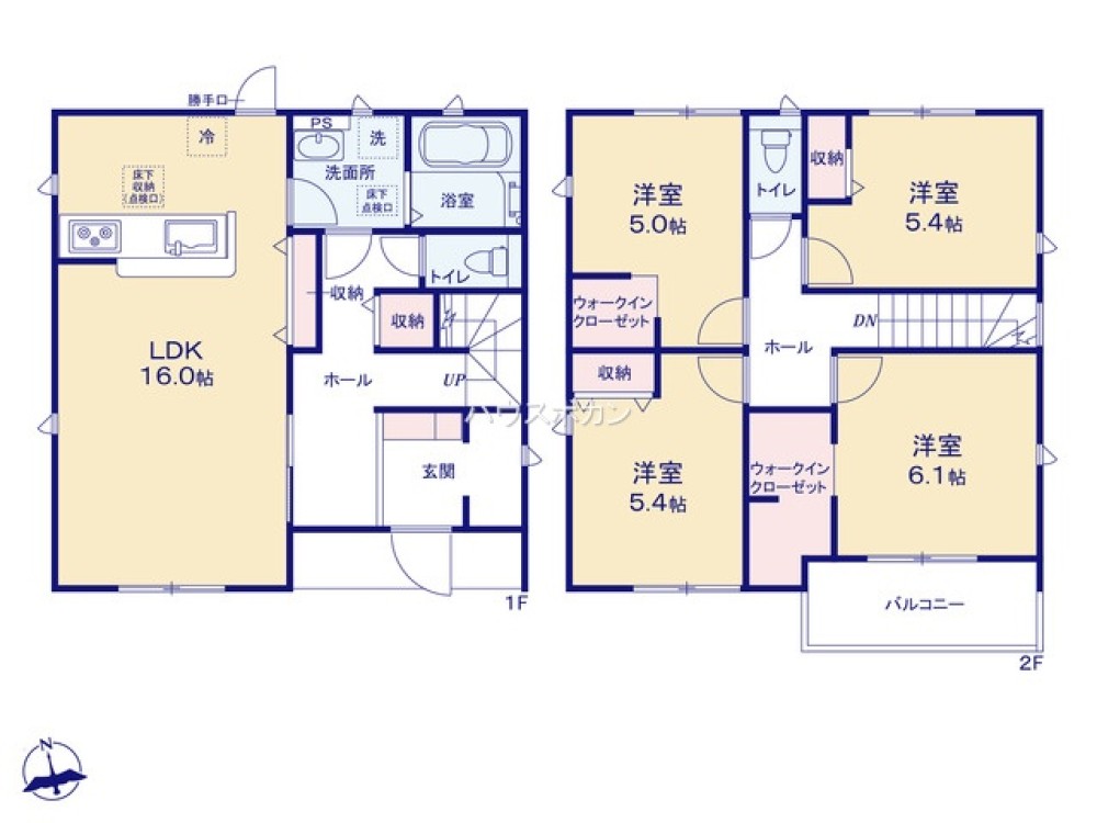 一宮市北方町　全3棟　1号棟 画像4
