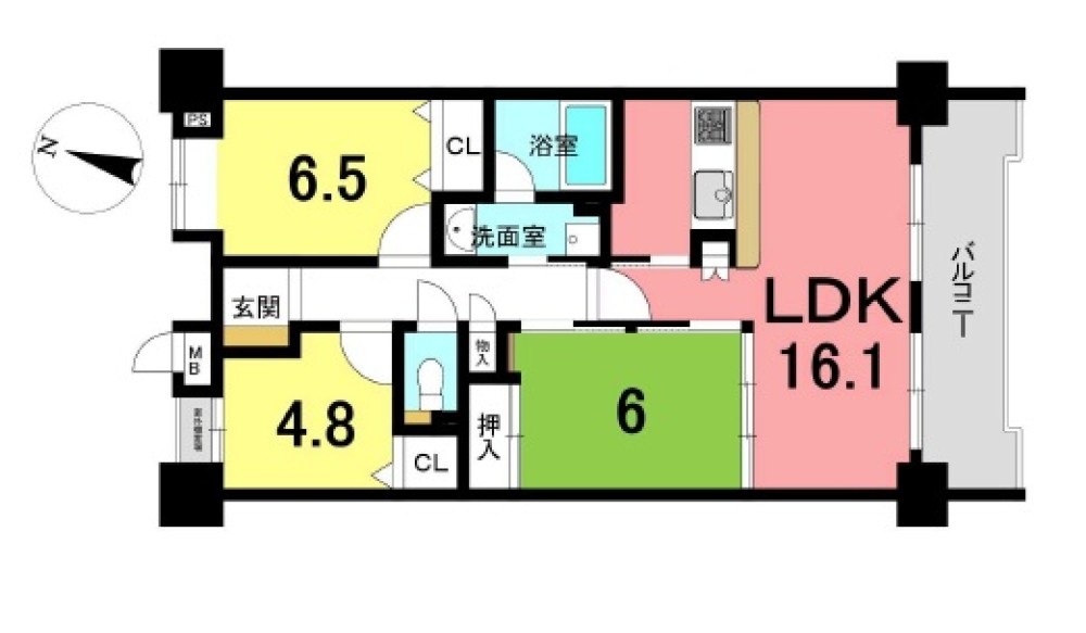レインボー大府桃山 画像1