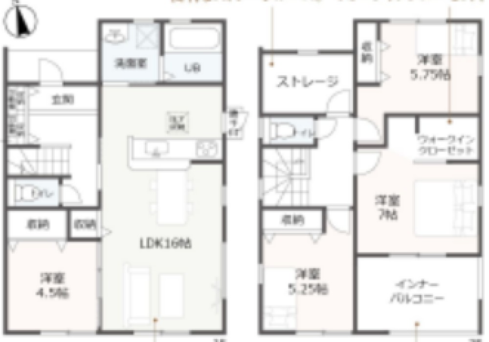 一宮市千秋町　全4棟　3号棟 画像3