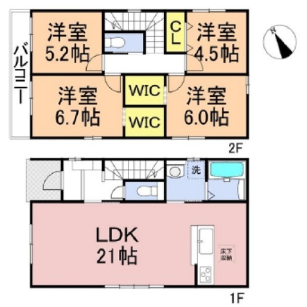 小牧市新町1期　全3棟　1号棟 画像2