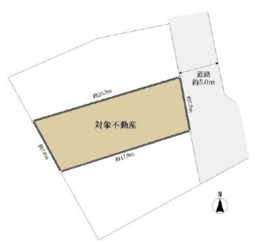 知多市八幡字東大平地　E区画 画像1