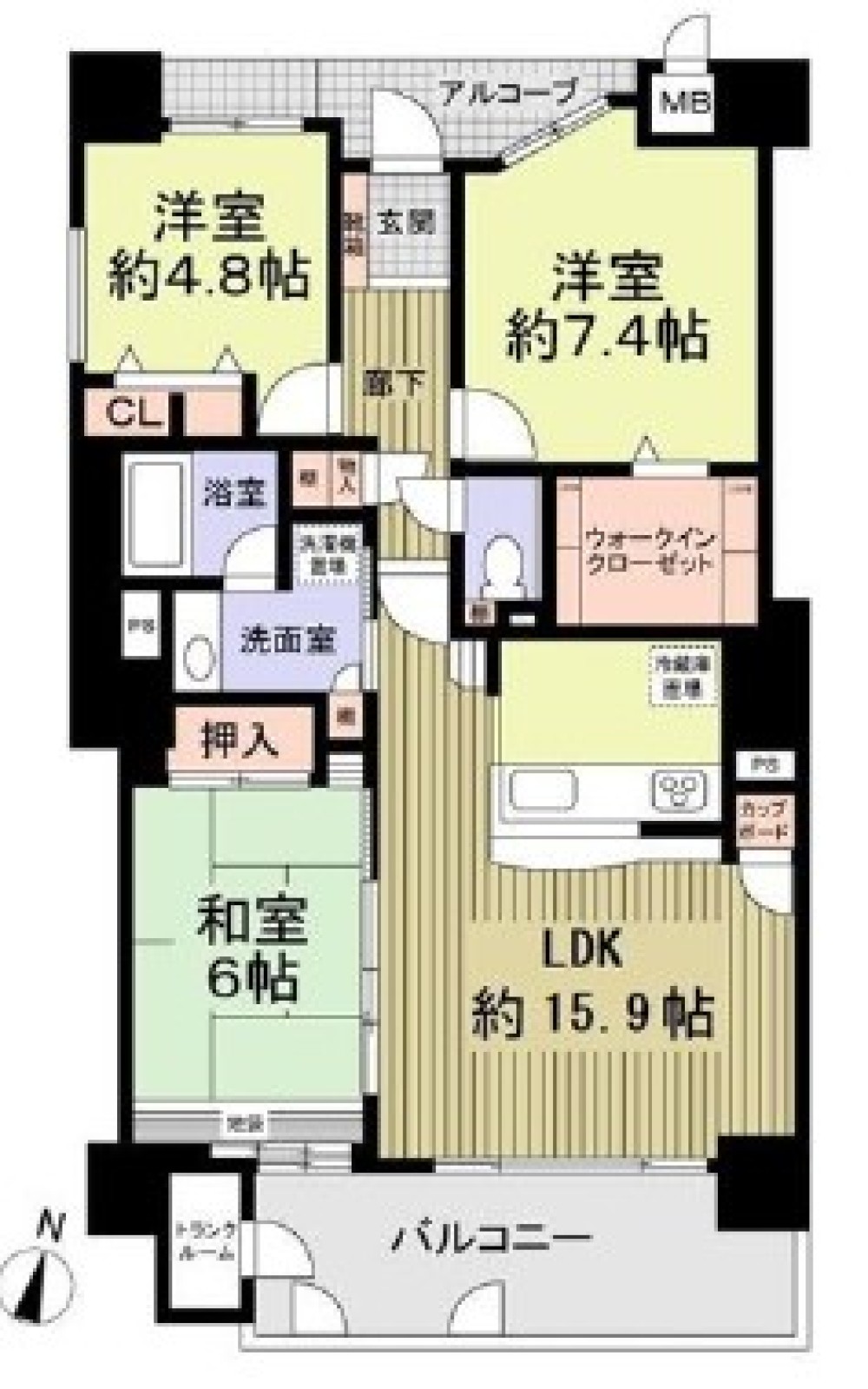 バンベール豊田西 画像1