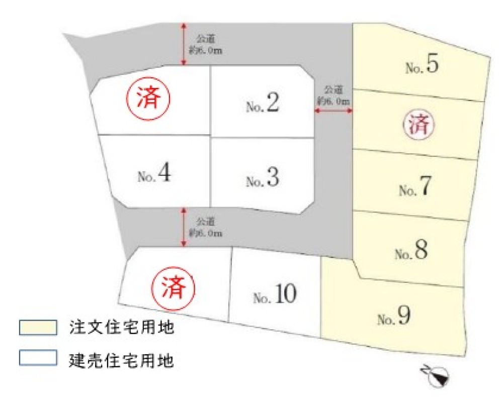 豊川市御津町　全4区画　No.7 画像1