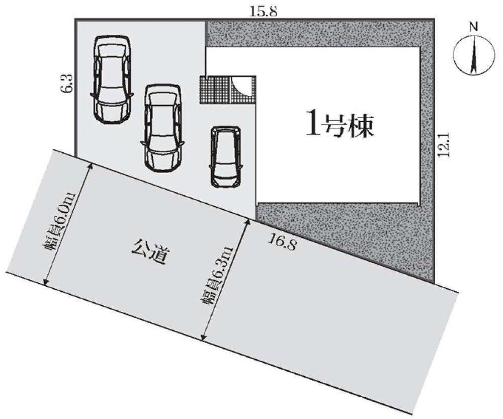豊橋市多米中町第1　全1棟　1号棟 画像3