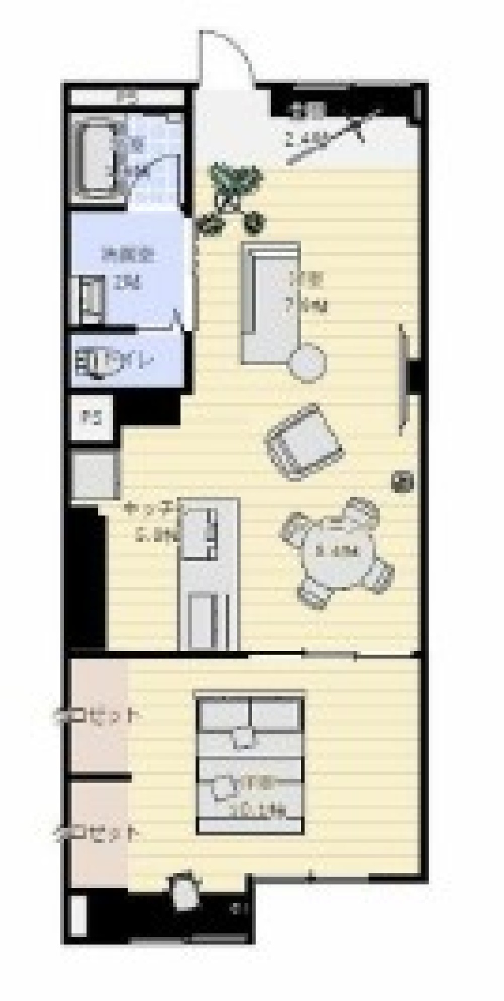 パレス第2三好 画像1