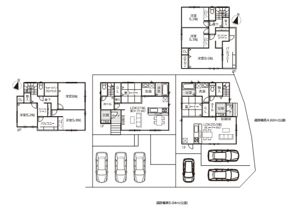 豊田市東山町　第4　全2棟　1号棟 画像1
