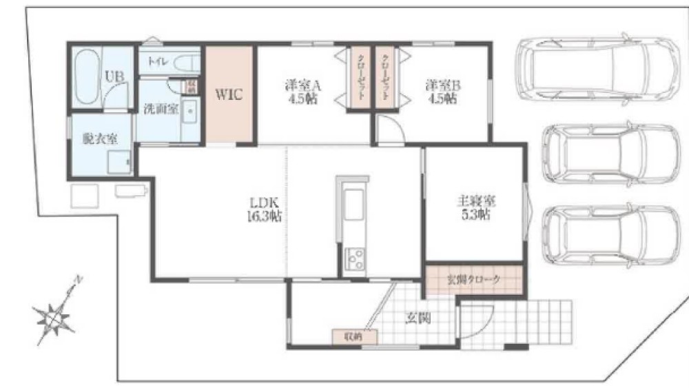 刈谷市今川町2　全4棟　№3棟 画像2
