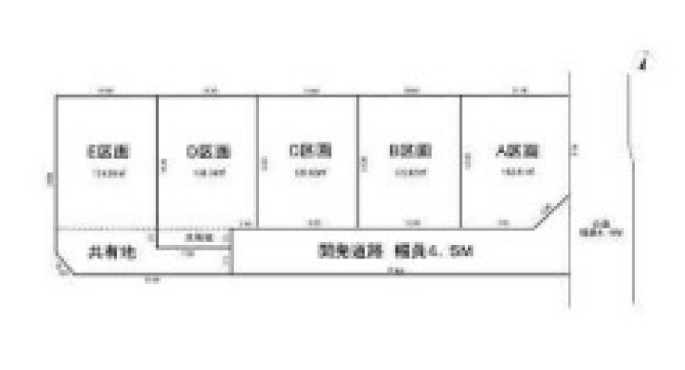 一宮市今伊勢町　全5区画　A区画 画像1