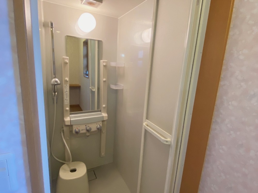 2階にもシャワー室を完備。