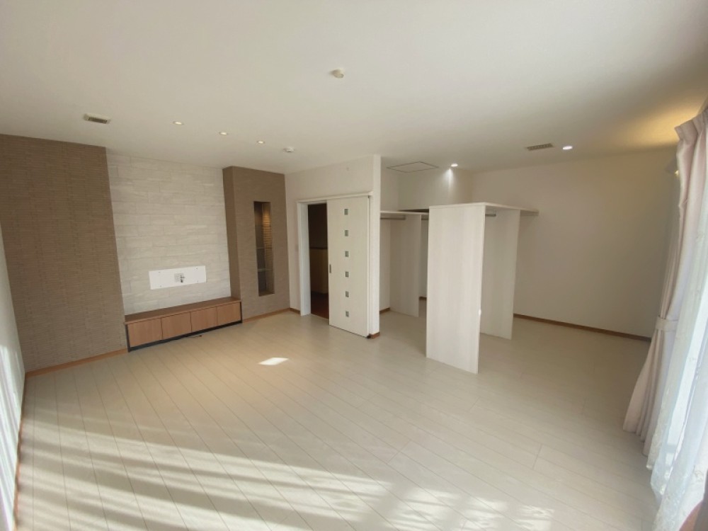 WICに扉がないので空間が広く見えます！