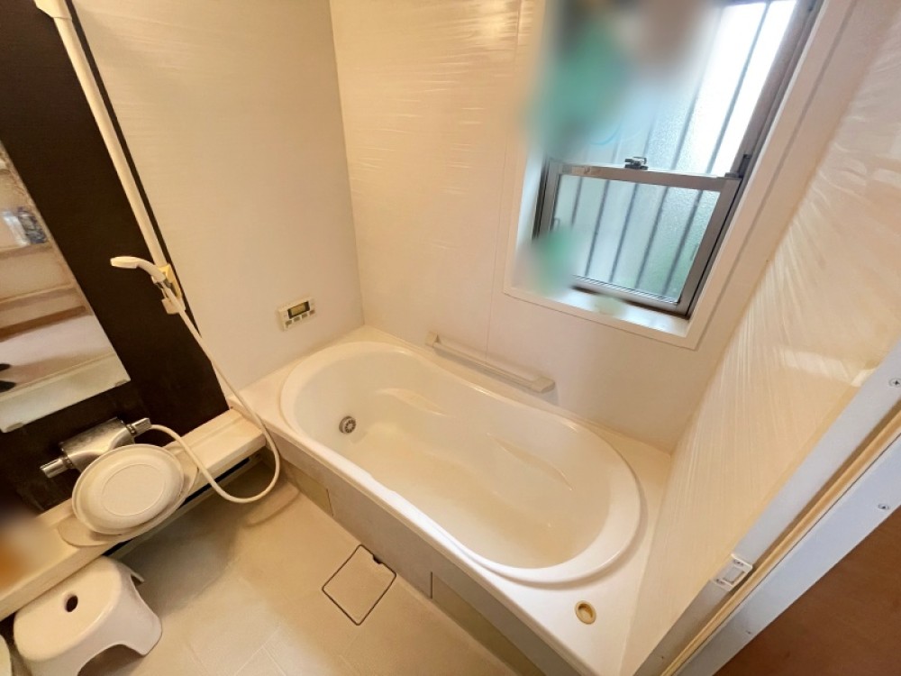 浴室乾燥機付きのバスルーム！