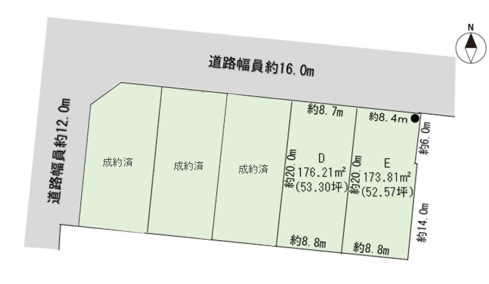 岡崎市上地　全5区画　D区画 画像6
