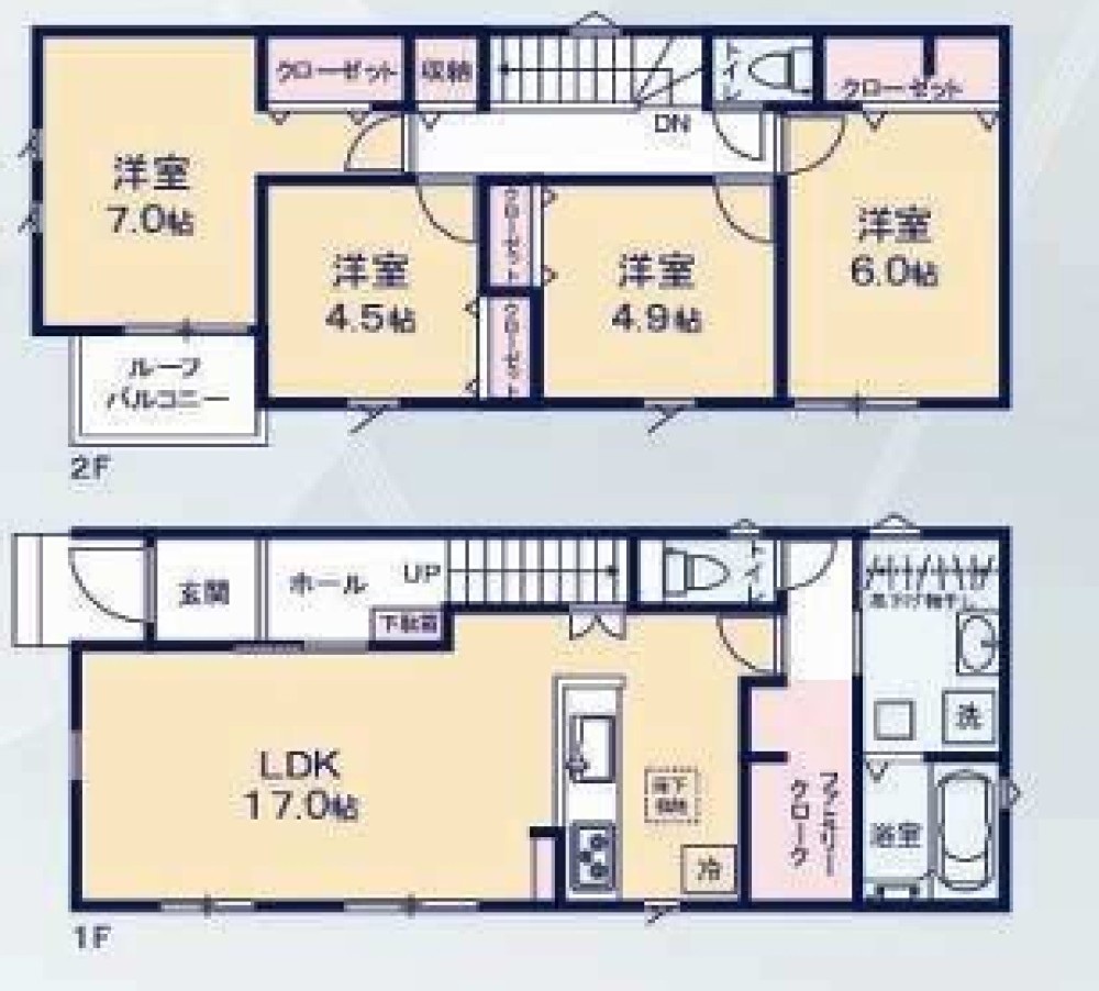 豊橋市二川町第1期　全3棟　5号棟 画像1