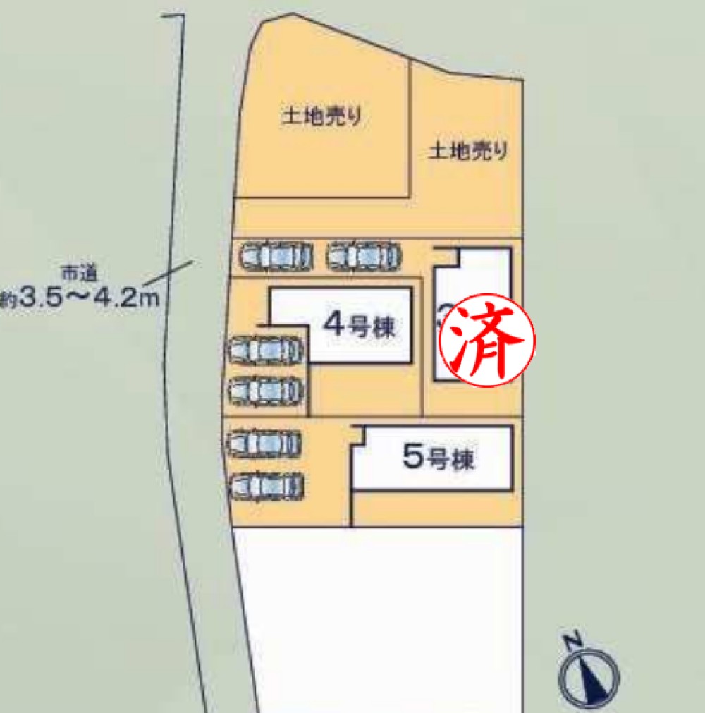 豊橋市二川町第1期　全3棟　5号棟 画像22