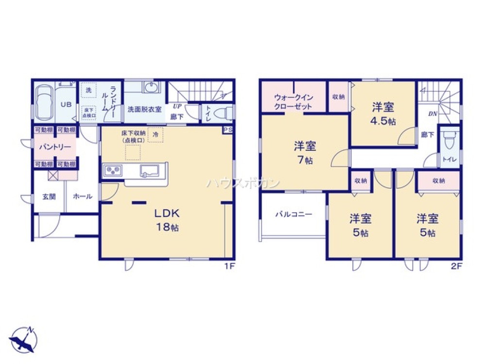 豊橋柳生川南部土地区画整理地内　全2棟　2号棟 画像4